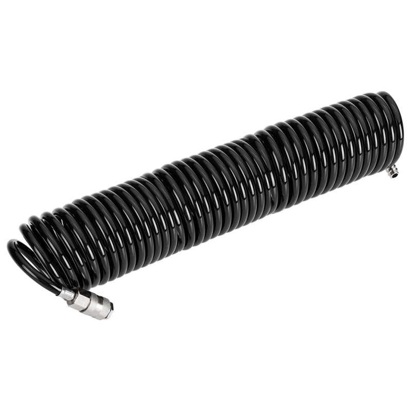 Pneumatikus spiráltömlő, 8,0x12mm x 15m, PU Pneumatikus spiráltömlő, 8,0x12mm x 15m, PU