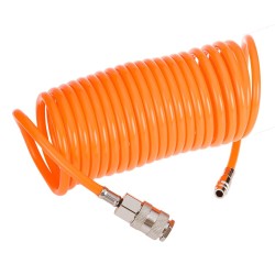 Pneumatikus spiráltömlő, 5,0x8mm x 5m, PE Pneumatikus spiráltömlő, 5,0x8mm x 5m, PE
