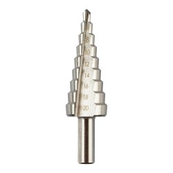 Lépcsős fúró, HSS, 4-20mm Lépcsős fúró, HSS, 4-20mm