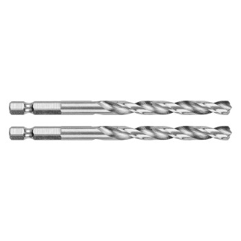 Csigafúró, 1/4'' hatszög szárral, HSS DIN 338, 7mm, 2db/cs Csigafúró, 1/4'' hatszög szárral, HSS DIN 338, 7mm, 2db/cs