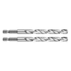 Csigafúró, 1/4'' hatszög szárral, HSS DIN 338, 7,5mm, 2db/cs Csigafúró, 1/4'' hatszög szárral, HSS DIN 338, 7,5mm, 2db/cs