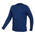 Munkavédelmi póló, hosszú ujjú, tengerészkék, 100% pamut, XL Munkavédelmi póló, hosszú ujjú, tengerészkék, 100% pamut, XL