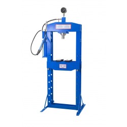 KB Global T61222 hidraulikus‑pneumatikus műhelyprés – 20 t, manométeres KB Global T61222 hidraulikus‑pneumatikus műhelyprés – 20 t, manométeres