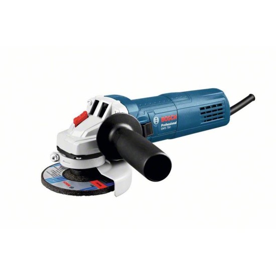 BOSCH Sarokcsiszoló 115 mm GWS 750 kartondobozban / 750 W