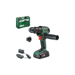 BOSCH Akkus fúrócsavarozó AdvancedDrill 18V-80 Quicksnap kofferben 78 Nm (1 x 2,5 Ah akku + töltő BOSCH Akkus fúrócsavarozó AdvancedDrill 18V-80 Quicksnap kofferben 78 Nm (1 x 2,5 Ah akku + töltő