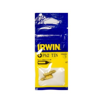 IRWIN Bithegy PH2 x 25 mm TiN (2 db) IRWIN Bithegy PH2 x 25 mm TiN (2 db)