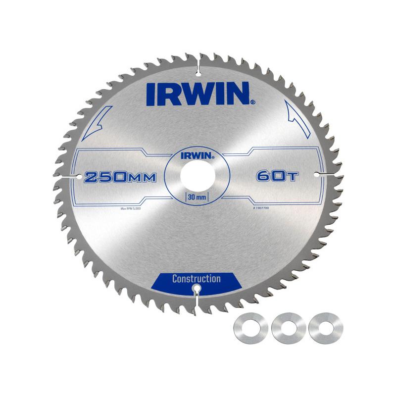 IRWIN Fűrésztárcsa fához 250 x 30 mm / 60T