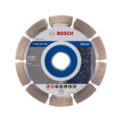 BOSCH Gyémánt vágókorong 125 x 1,6 x 10 x 22,2 mm szegmentált Standard for Stone BOSCH Gyémánt vágókorong 125 x 1,6 x 10 x 22,2 mm szegmentált Standard for Stone