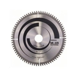 BOSCH Fűrésztárcsa univerzális 210 x 30 x 2,5 mm / 80T MultiMaterial HLTCG BOSCH Fűrésztárcsa univerzális 210 x 30 x 2,5 mm / 80T MultiMaterial HLTCG