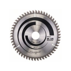 BOSCH Fűrésztárcsa univerzális 190 x 30 x 2,4 mm / 54T MultiMaterial BOSCH Fűrésztárcsa univerzális 190 x 30 x 2,4 mm / 54T MultiMaterial
