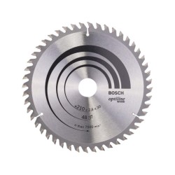 BOSCH Fűrésztárcsa fához 210 x 30 x 2,8 mm / 48T Optiline Wood ATB BOSCH Fűrésztárcsa fához 210 x 30 x 2,8 mm / 48T Optiline Wood ATB