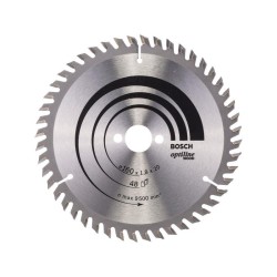 BOSCH Fűrésztárcsa fához 160 x 20/16 x 1,8 mm / 48T Optiline Wood ATB BOSCH Fűrésztárcsa fához 160 x 20/16 x 1,8 mm / 48T Optiline Wood ATB