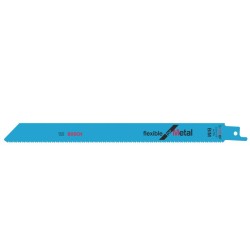 BOSCH Szablyafűrészlap fémre S 1122 BF 225 mm / 14TPI bimetál (25 db) BOSCH Szablyafűrészlap fémre S 1122 BF 225 mm / 14TPI bimetál (25 db)