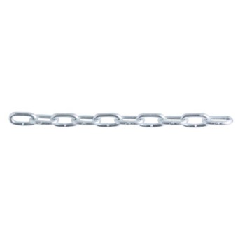 Rövidszemű acéllánc 3 x 16 mm – 60 m, horganyzott Rövidszemű acéllánc 3 x 16 mm – 60 m, horganyzott