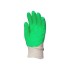 Munkavédelmi kesztyű mártott zöld latex 9-as (vágásbiztos)*