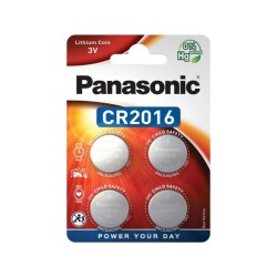 PANASONIC CR2016 lítium gombelem 3 V (4 db) PANASONIC CR2016 lítium gombelem 3 V (4 db)