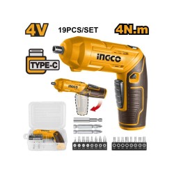 INGCO Akkus csavarozó 4 Nm 4 V (USB-C töltő) INGCO Akkus csavarozó 4 Nm 4 V (USB-C töltő)