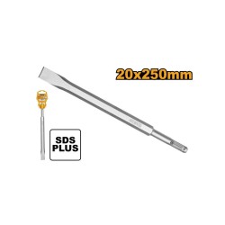 INGCO Lapos vésőszár 20 x 250 mm SDS-Plus INGCO Lapos vésőszár 20 x 250 mm SDS-Plus