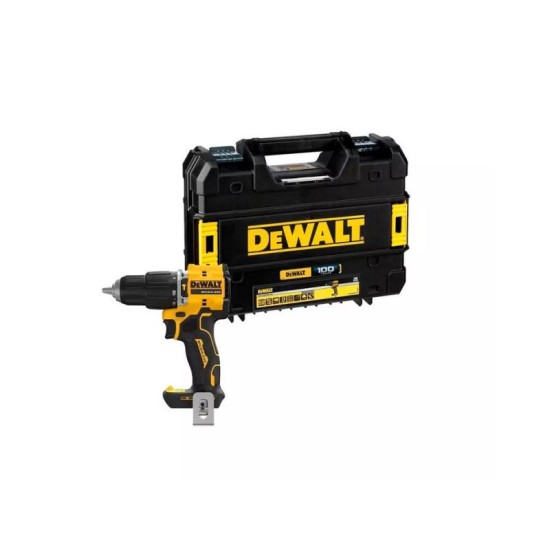 DEWALT Akkus ütvefúró-csavarozó 18 V szénkefe nélküli 68 Nm (akku és töltő nélkül + TSTAK)