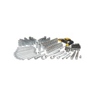 DEWALT Szerszámkészlet 205 részes metrikus/colos, rövid/hosszú 1/4'' + 3/8'' + 1/2'' DEWALT Szerszámkészlet 205 részes metrikus/colos, rövid/hosszú 1/4'' + 3/8'' + 1/2''