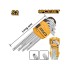 INGCO Torx kulcs készlet 9 részes T10-T50 S2 INGCO Torx kulcs készlet 9 részes T10-T50 S2