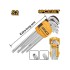 INGCO Hosszú torx kulcs készlet 9 részes T10-T50 S2 INGCO Hosszú torx kulcs készlet 9 részes T10-T50 S2