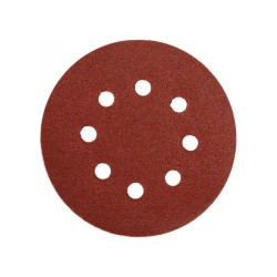 GERMAFLEX Tépőzáras fíbertárcsa 125 mm / P80 8 lyukas (5 db) GERMAFLEX Tépőzáras fíbertárcsa 125 mm / P80 8 lyukas (5 db)