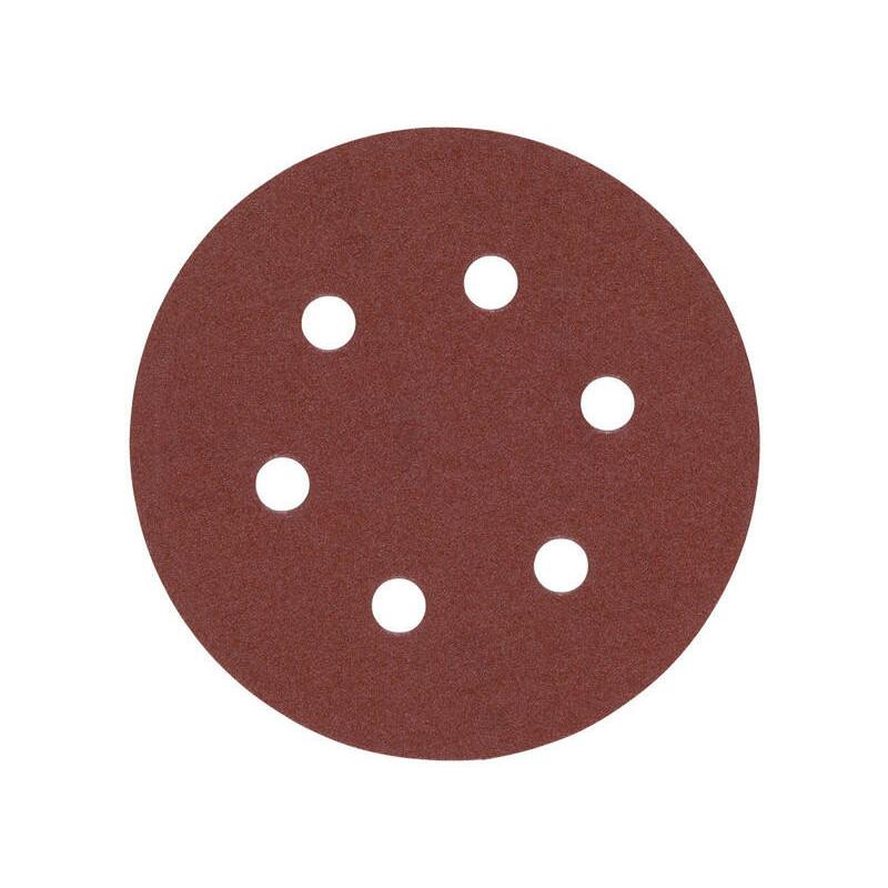 GERMAFLEX Tépőzáras fíbertárcsa 180 mm / P150 8 lyukas