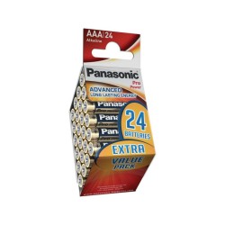 PANASONIC AAA/mikro szuper tartós alkáli elem 1,5 V (24 db) PANASONIC AAA/mikro szuper tartós alkáli elem 1,5 V (24 db)