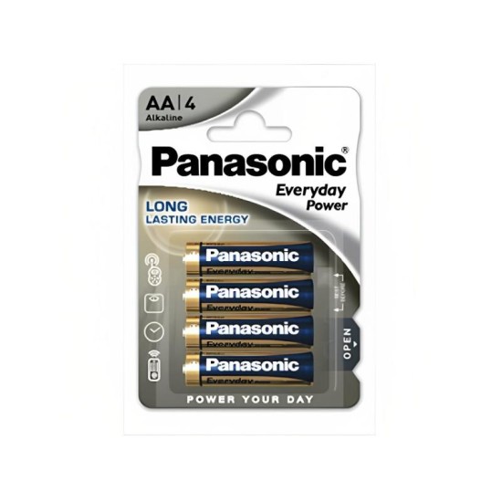 PANASONIC AA/ceruza tartós alkáli elem 1,5 V (4 db)