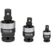 YATO Gépi csuklós csatlakozó készlet 3 részes 1/4'' 3/8'' 1/2'' CrMo