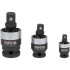 YATO Gépi csuklós csatlakozó készlet 3 részes 1/4'' 3/8'' 1/2'' CrMo
