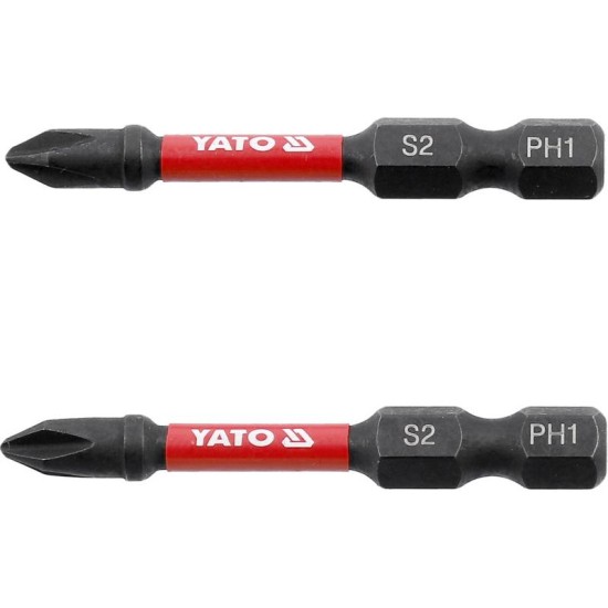 YATO Impact bithegy PH1 x 50 mm (2 db)