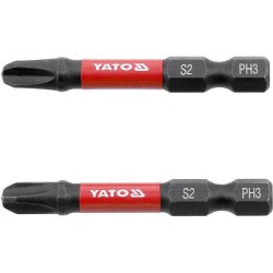 YATO Impact bithegy PH3 x 50 mm (2 db) YATO Impact bithegy PH3 x 50 mm (2 db)
