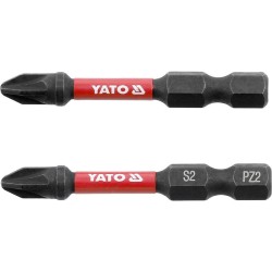 YATO Impact bithegy PZ2 x 50 mm (2 db) YATO Impact bithegy PZ2 x 50 mm (2 db)