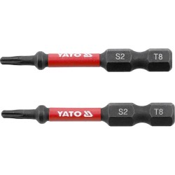 YATO Impact bithegy T8 x 50 mm (2 db) YATO Impact bithegy T8 x 50 mm (2 db)