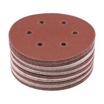 YATO Tépőzáras fíbertárcsa 150 mm / P80 6 lyukas (50 db)