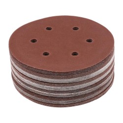 YATO Tépőzáras fíbertárcsa 150 mm / P150 6 lyukas (50 db) YATO Tépőzáras fíbertárcsa 150 mm / P150 6 lyukas (50 db)