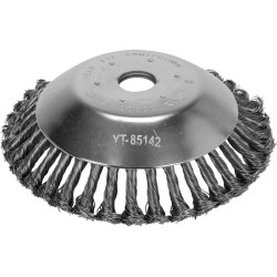 YATO Döntött sodrott körkefe 200 x 25,4 mm fűkaszához, fűszegélyvágóhoz YATO Döntött sodrott körkefe 200 x 25,4 mm fűkaszához, fűszegélyvágóhoz