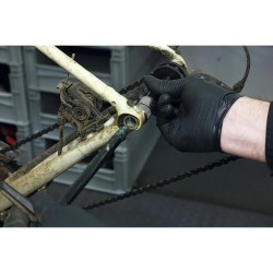 Kerékpárhoz lánctartó szerszám, átfűzűs - Laser