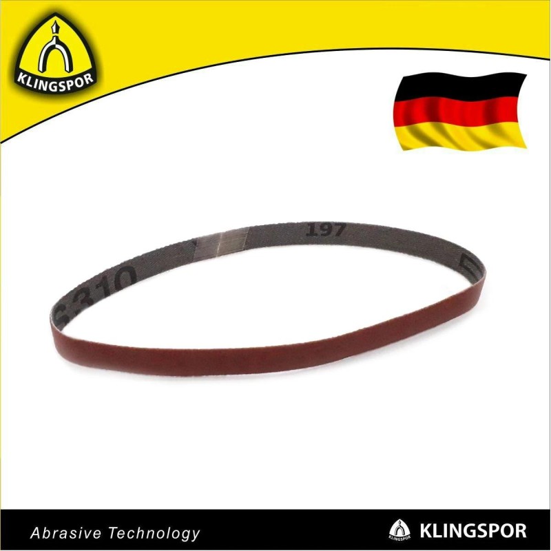 Csiszolószalag 10 x 330 mm - P 80 Klingspor