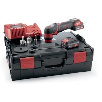 Excenterpolírozó, akkus 10.8V  80 mm - készlet - FLEX (PXE 80 12-EC/2.5 Set)