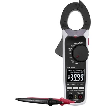Multimeter, lakatfogós AC/DC 600V / 400A - Voltcraft  VC-523
