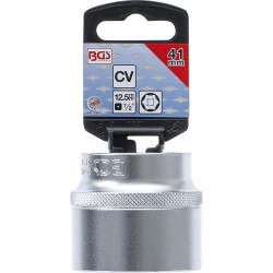Dugókulcs - crowafej 1/2'' 6 lap normál 41 mm BGS Dugókulcs - crowafej 1/2'' 6 lap normál 41 mm BGS