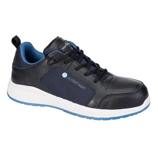 Munkavédelmi cipő PORTWEST - Eco Composite Trainer S3S fekete 45-ös Munkavédelmi cipő PORTWEST - Eco Composite Trainer S3S fekete 45-ös