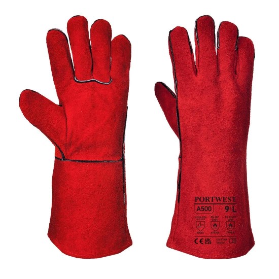 Kesztyű hegesztő, hő-lángálló- Piros, AWI/TIG 11/XXXL - Portwest Kesztyű hegesztő, hő-lángálló- Piros, AWI/TIG 11/XXXL - Portwest