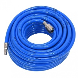Levegőcső szerelt kék 20 méteres, standard gyorscsatlakozóval - Yato