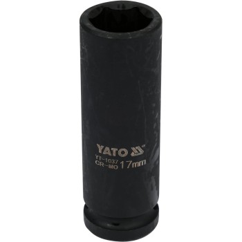 Légkulcsfej 1/2'' 6 l.h. 17-es Yato