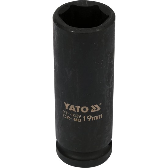 Légkulcsfej 1/2'' 6 l.h. 19-es Yato