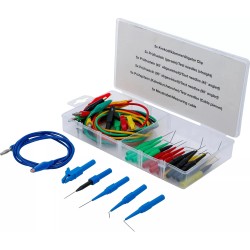 Mérőkábel és mérőcsúcs készlet multiméterekhez - BGS